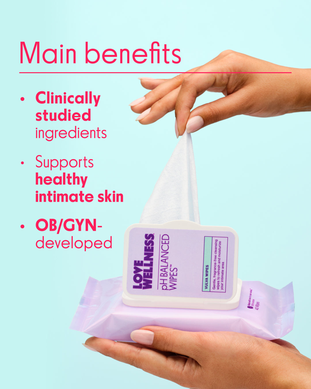 pH Balanced Wipes™ Jumbo
