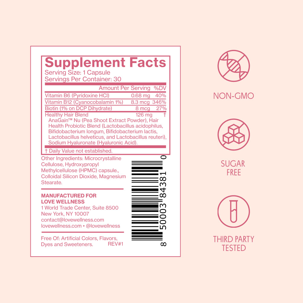 Healthy Hair Probiotics®