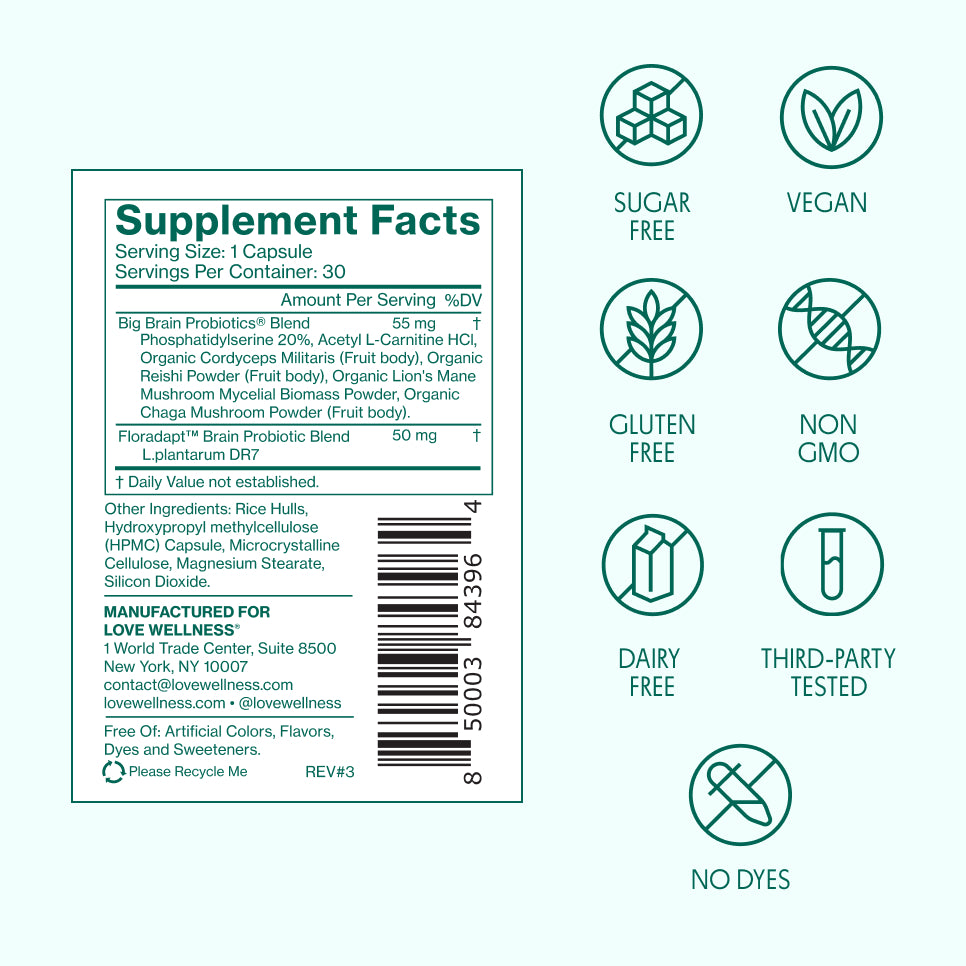 Big Brain Probiotics®