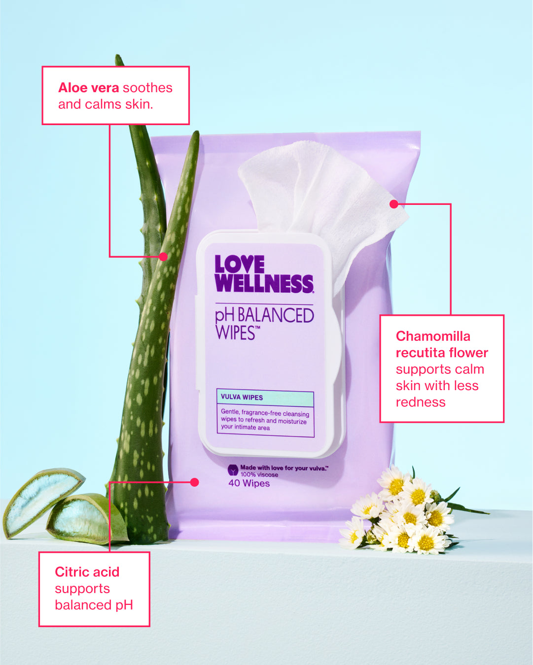 pH Balanced Wipes™ Jumbo