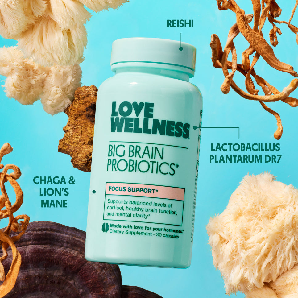 Big Brain Probiotics - Brain & Mood Support by Love Wellness