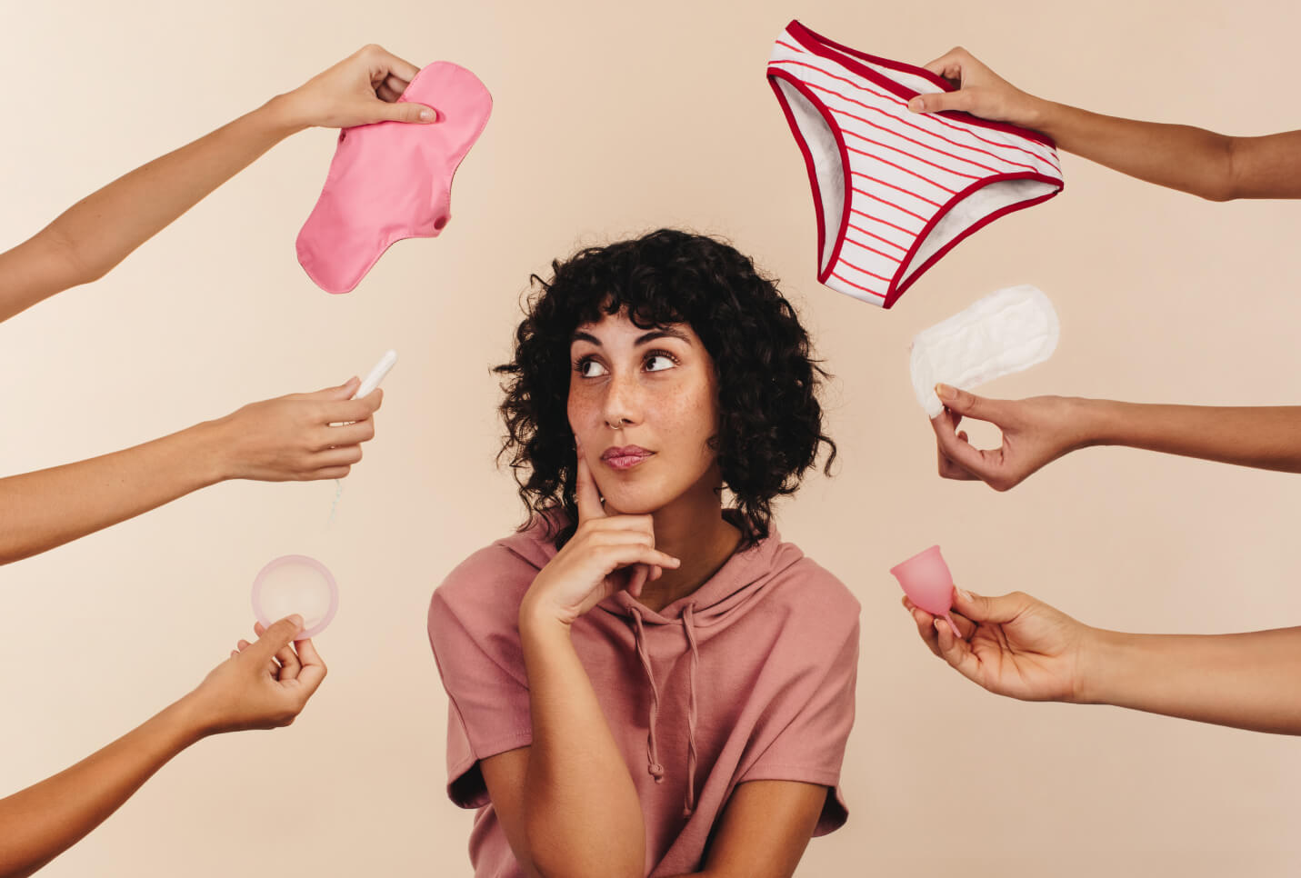 What are the potential causes and health implications of experiencing daily brown  stains, wetness, and odor in female underwear? - Poe