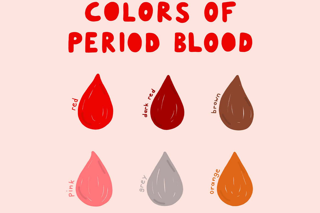 What Your Period Color Says About Your Health