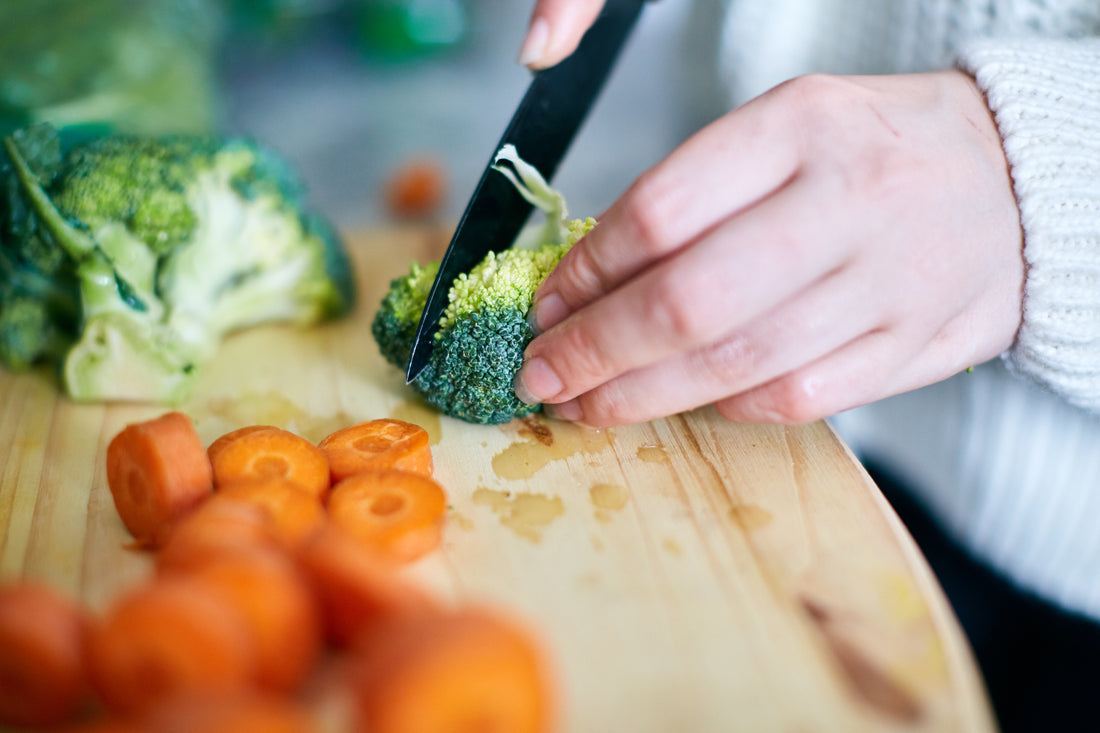 Raw Veggie Chop Salad