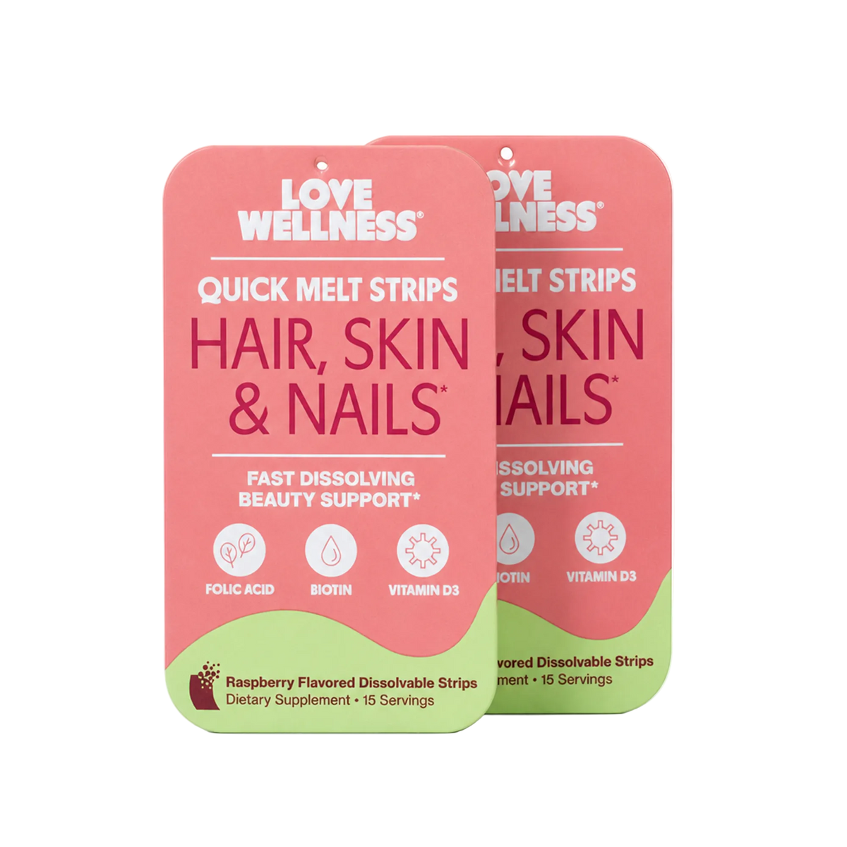 HAIR, SKIN & NAILS* Quick Melt Strips