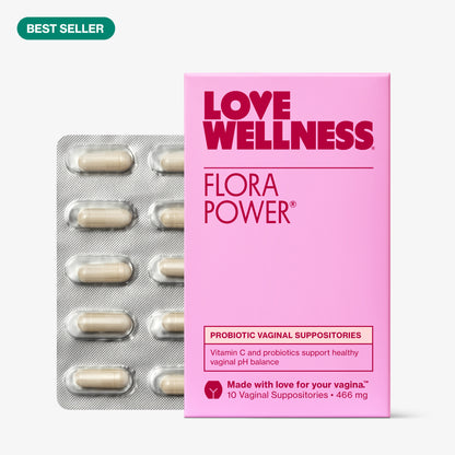 Flora Power® Vaginal Probiotic Suppositories