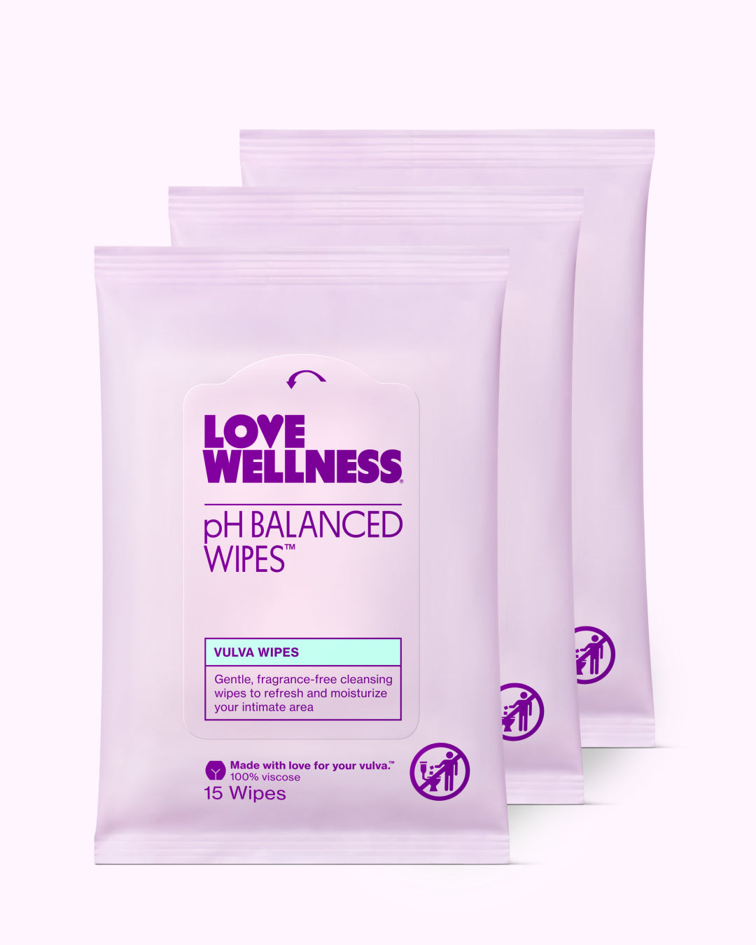 pH Balanced Wipes™ 3-pack