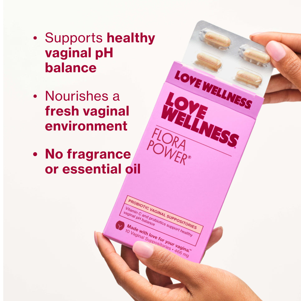 Buy Flora Power Vaginal Probiotic Suppositories | Love Wellness