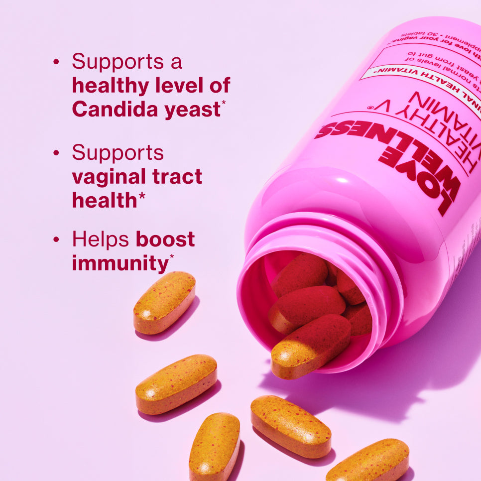 Buy Healthy V Vitamin | Daily Vaginal Health Support – Love Wellness