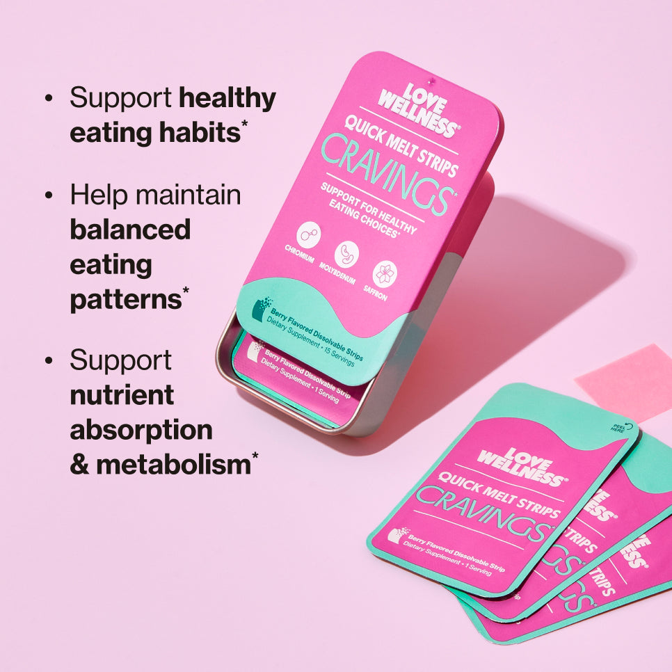 Cravings* Quick Melt Strips - 1 Pack