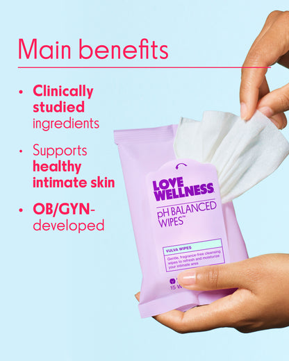 pH Balanced Wipes™ 3-pack