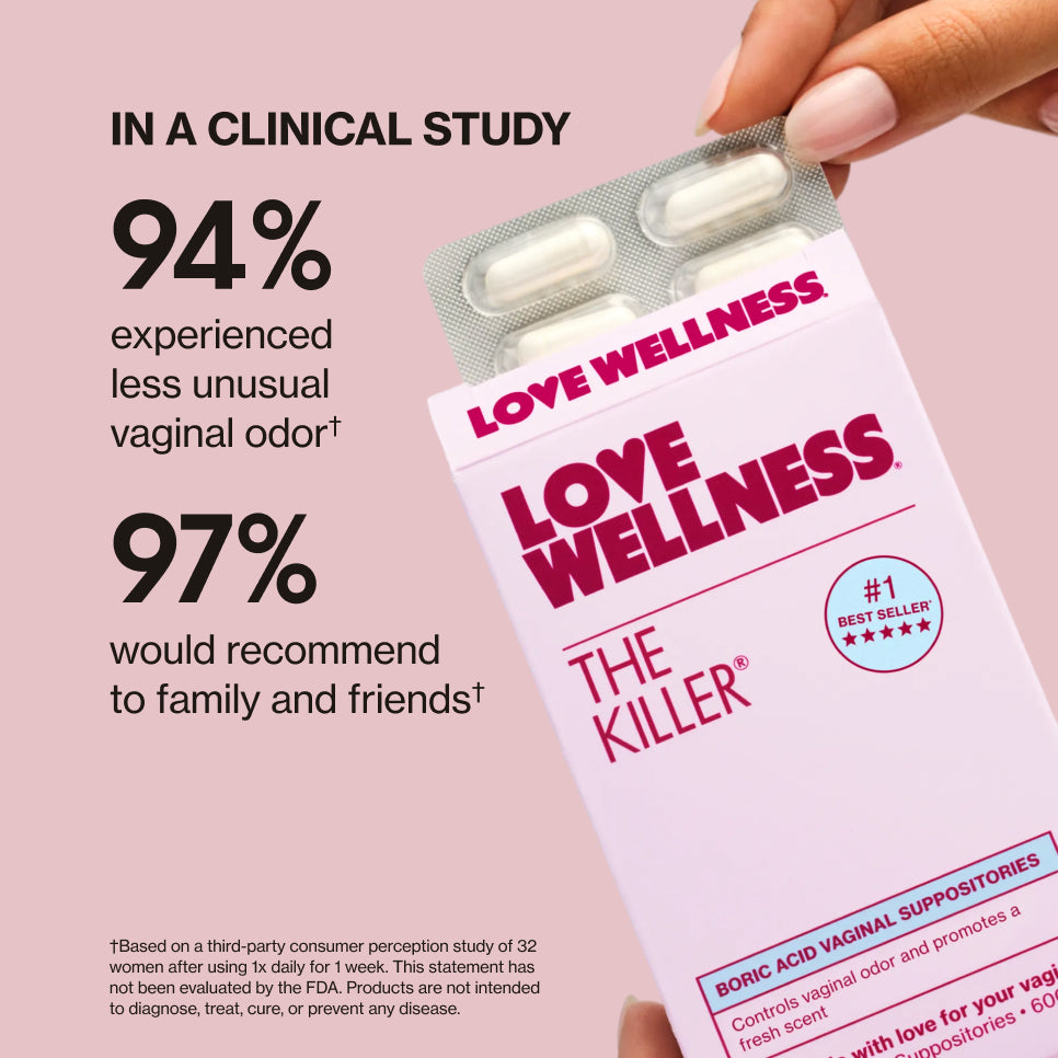 The Killer Boric Acid Vaginal Suppositories Love Wellness