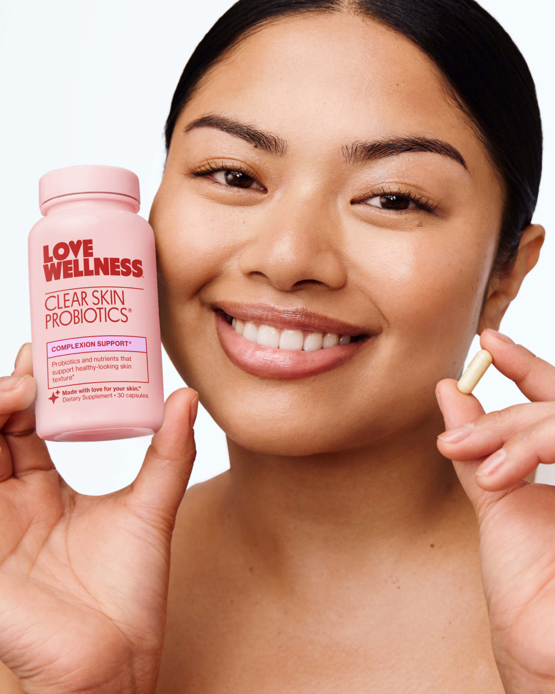 Love Wellness Clear Skin Probiotics For Clear And Healthy Skin Clear Skin Probiotics™ - Probiotics for Clear Skin | Love Wellness