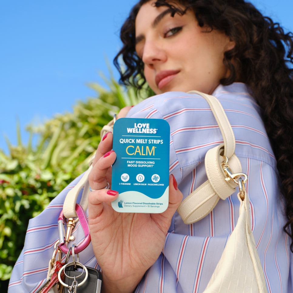 Buy Calm Quick Melt Strips | Fast Relaxation & Mood Support – Love