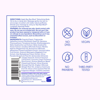 Bye Bye Bloat® Detoxifying Body Oil