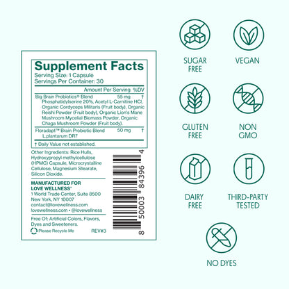 Big Brain Probiotics®