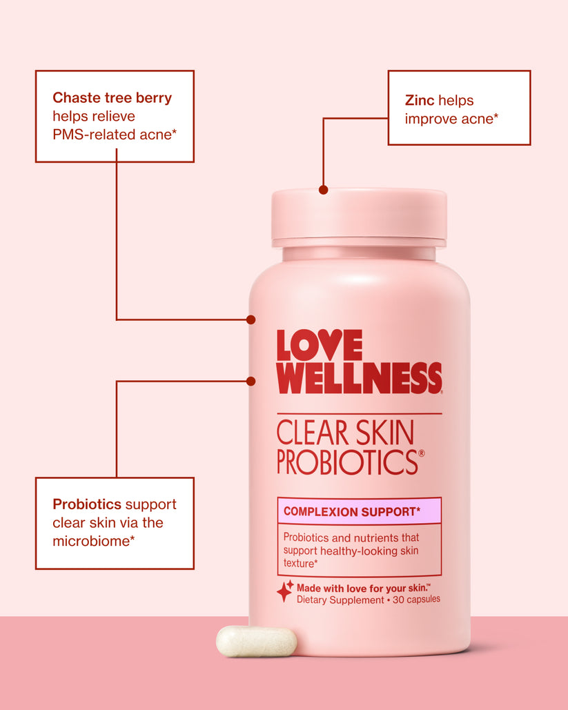 Love Wellness Clear Skin Probiotics Reviews Clear Skin Probiotics™ - Probiotics for Clear Skin | Love Wellness