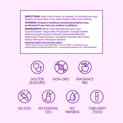 pH Balanced Wipes™ Travel Size