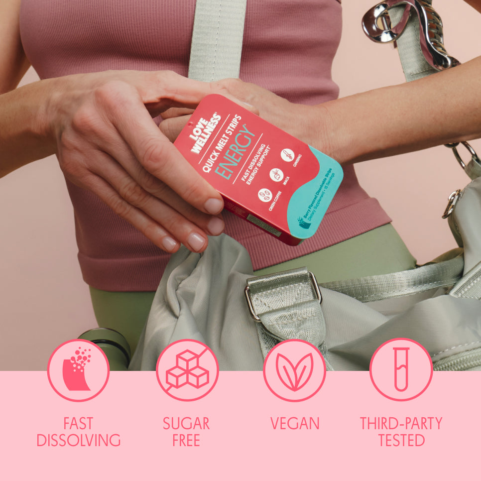 Energy* Quick Melt Strips - 1 Pack