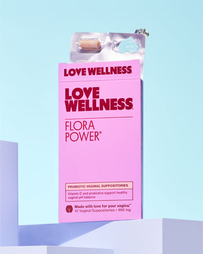 Flora Power® Vaginal Probiotic Suppositories