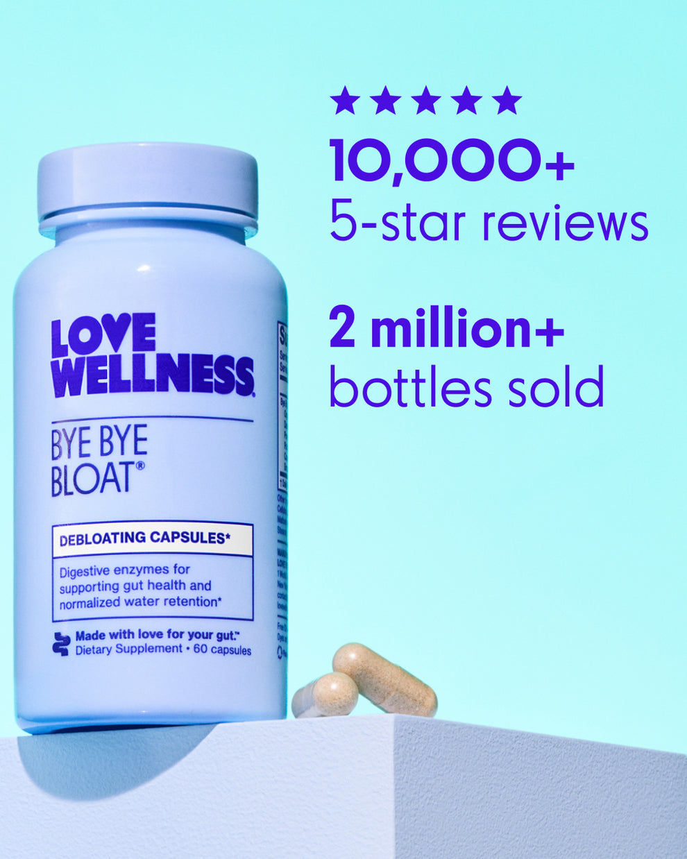 Bye Bye Bloat® - Bloating Relief Pills | Love Wellness