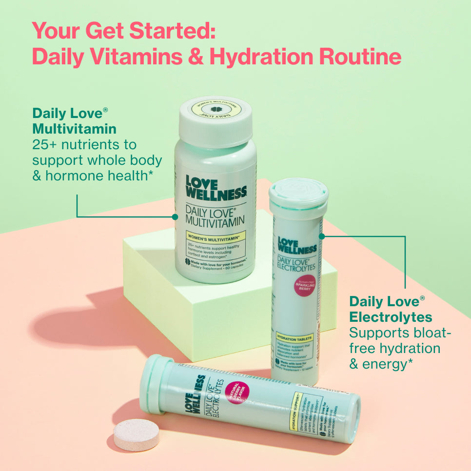 Get Started: Daily Vitamins & Hydration Routine