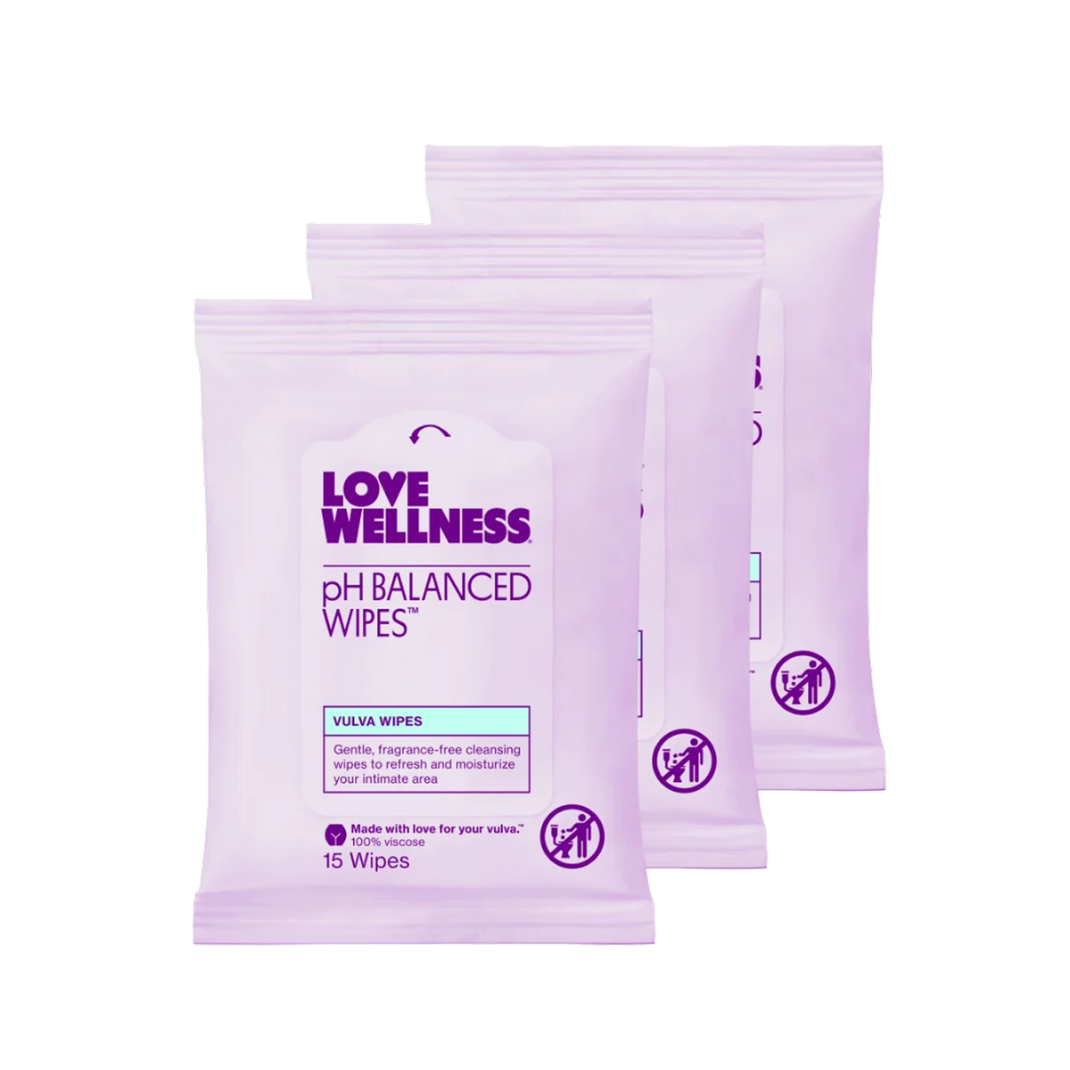 pH Balanced Wipes™ Travel Size
