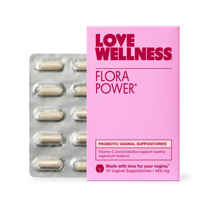 Flora Power® Vaginal Probiotic Suppositories