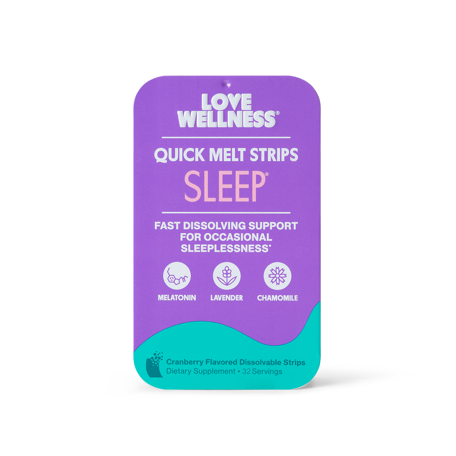Sleep* Quick Melt Strips - 1 Pack
