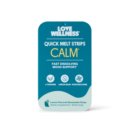 Calm* Quick Melt Strips - 1 Pack