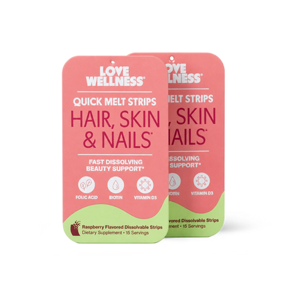HAIR, SKIN & NAILS* Quick Melt Strips