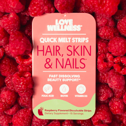 HAIR, SKIN & NAILS* Quick Melt Strips