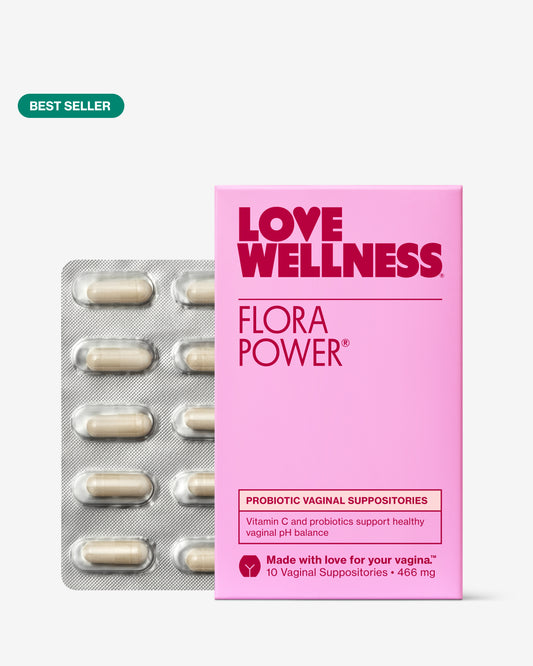 Flora Power® Vaginal Probiotic Suppositories