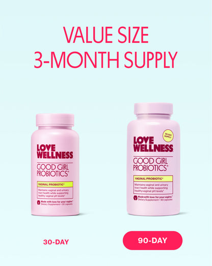 Good Girl Probiotics® 90 Day Supply