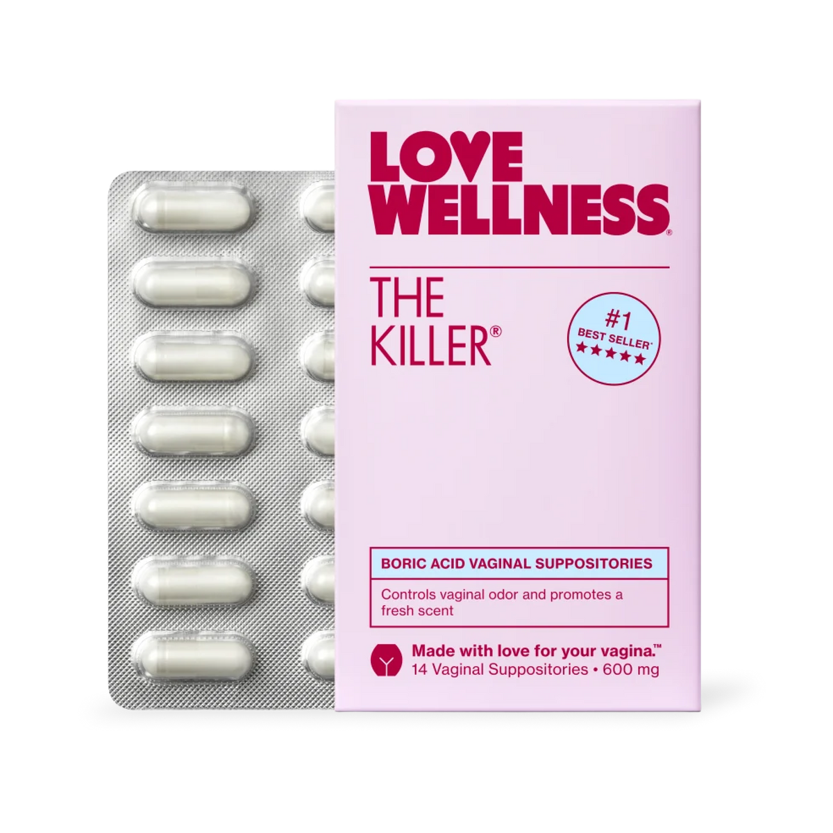 The Killer® Boric Acid Suppositories